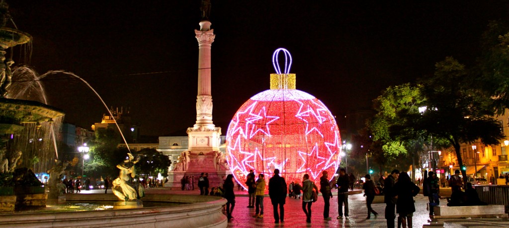Achats de Noël à Lisbonne