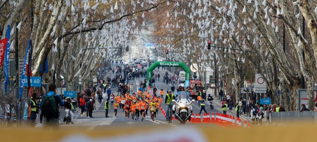 Courir ou marcher à Lisbonne