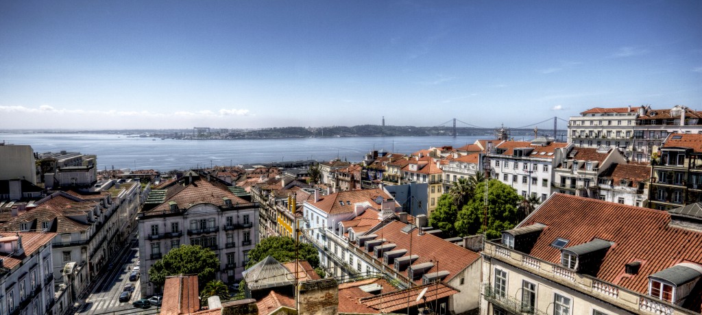 Lisbonne en haut