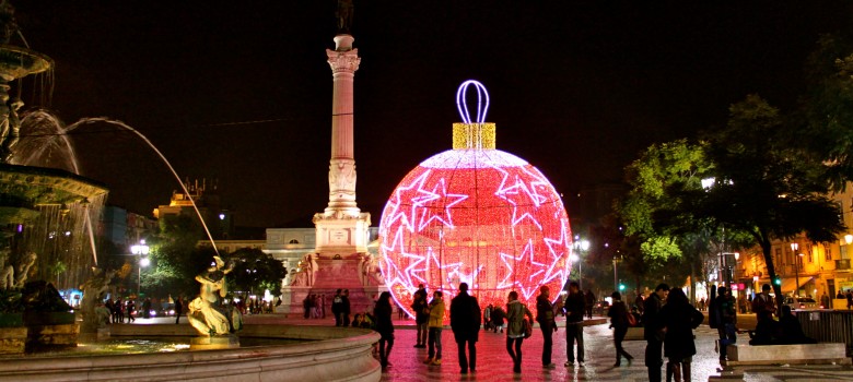 Achats de Noël à Lisbonne